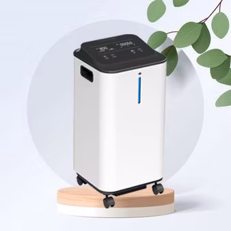 5L Ultra Low Noise Nebulizer Oxygen Concentrator with Adjustable Flow & Purity Monitor