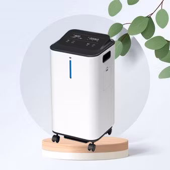 5L Ultra Low Noise Nebulizer Oxygen Concentrator with Adjustable Flow & Purity Monitor