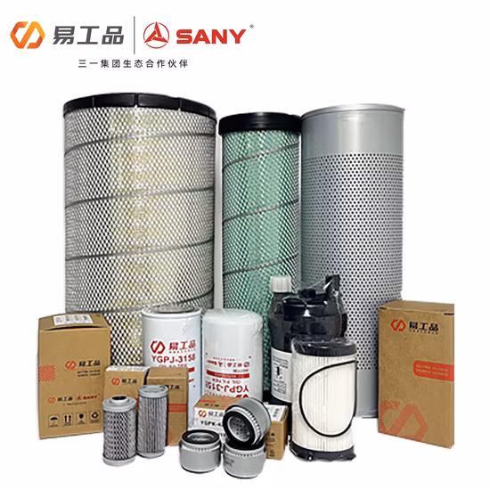 Elemento filtrante utilizado para excavadoras/piezas de automóvil/piezas de motor/filtro de aceite duradero y de alto rendimiento Filtro de aire Filtro diésel Filtro piloto