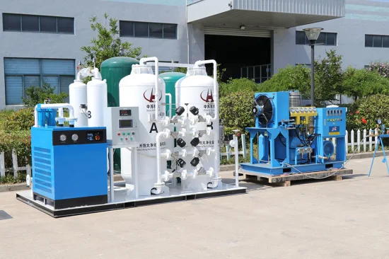 Generador de oxígeno Psa para plantas generadoras de oxígeno médicas o industriales